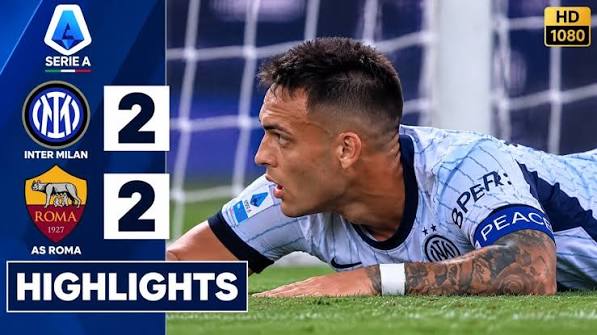 Inter Milan spilte 2–2 borte mot AS Roma